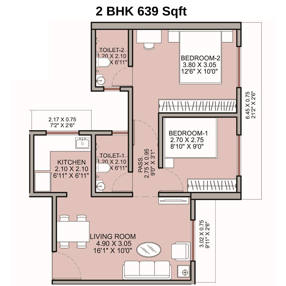 Haware Shilphata Thane | Buy 1 & 2 BHK @Shilphata | [ Official Site ]